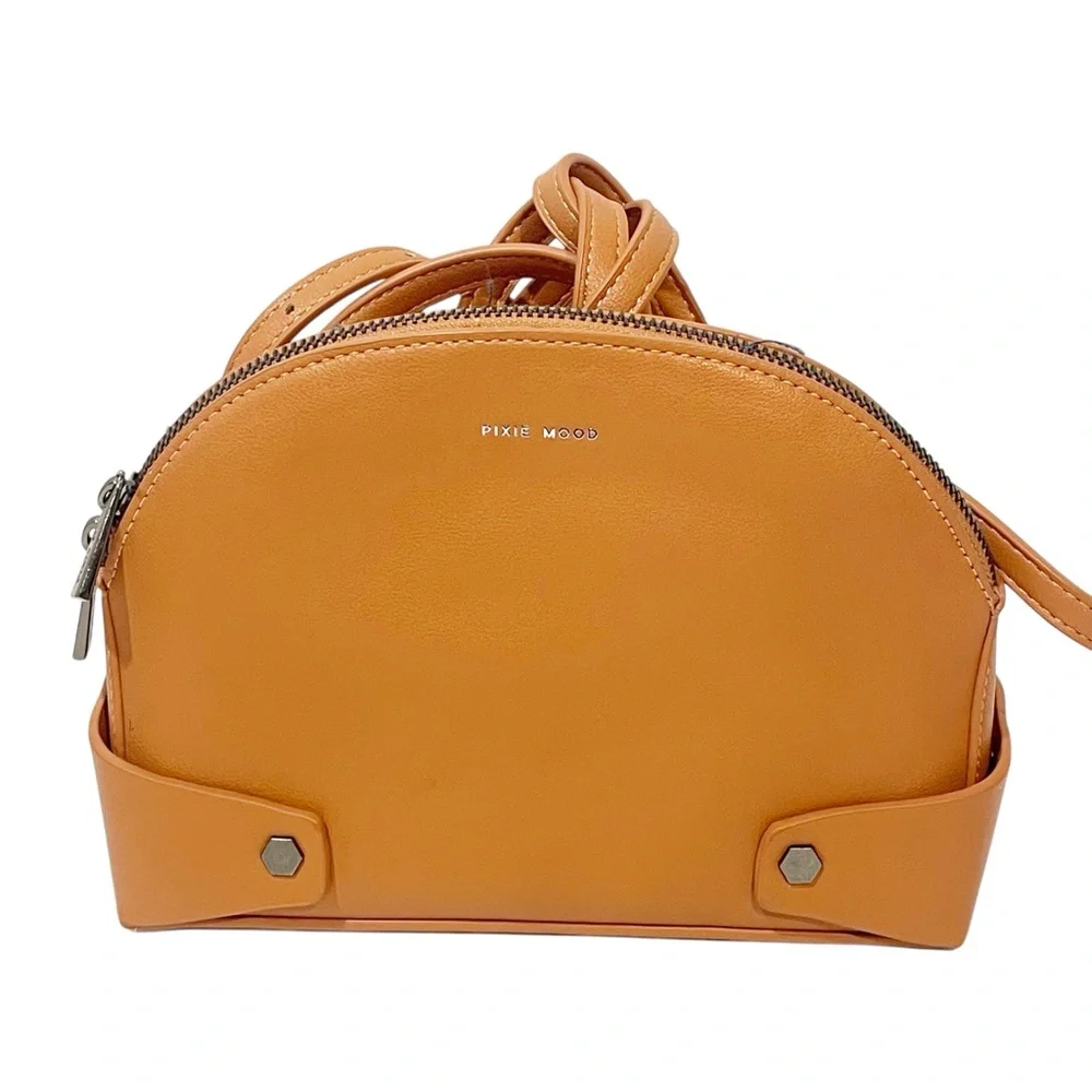 Pixie‎ Mood Tan Moon Bag Purse Crossbody Strap Adjustable NEW